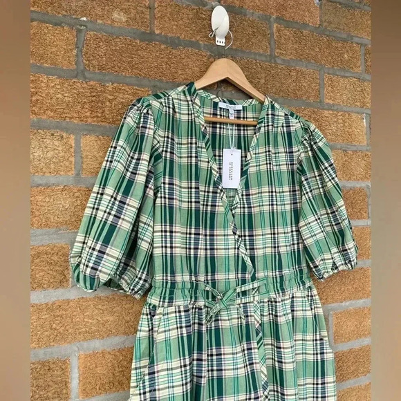 Derek Lam 10 Crosby Tiana Belted Wrap Dress size 12 - Picture 5 of 17